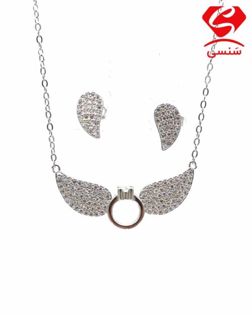 ست نقره سولیتر کد213