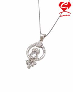 گردنبند نقره طرح جغد کد 192
