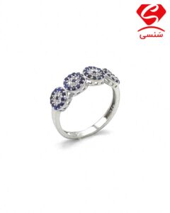 انگشتر نقره چشم نظر کد309