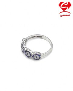 انگشتر نقره چشم نظر کد309