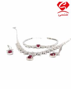 سرویس نقره یاقوت سرخ
