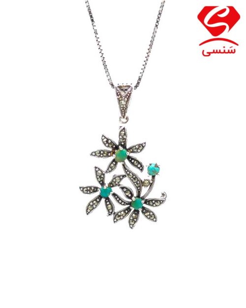 زنجیر آویز نقره کد66