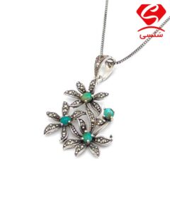 زنجیر آویز نقره کد66