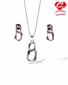 نیم ست شیک نقره کد 43