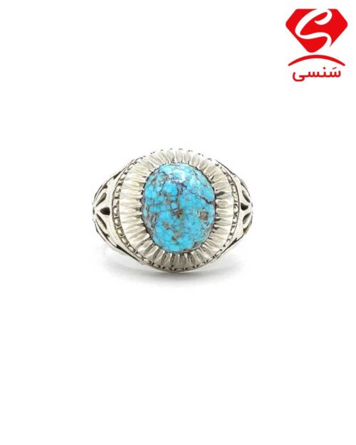 انگشتر نقره فیروزه کد45