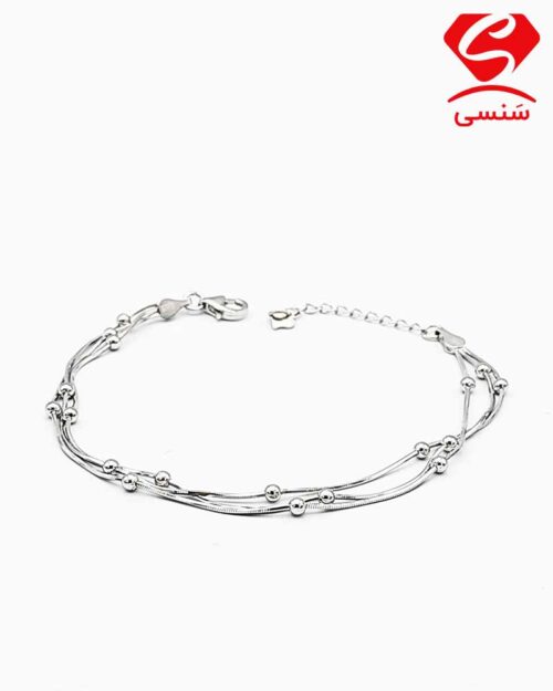 دستبند نقره مدل سحر