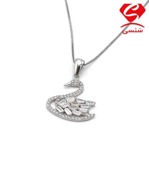 گردنبند طرح قو