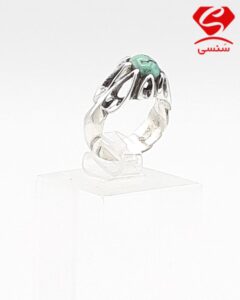 انگشتر نقره فیروزه کد42