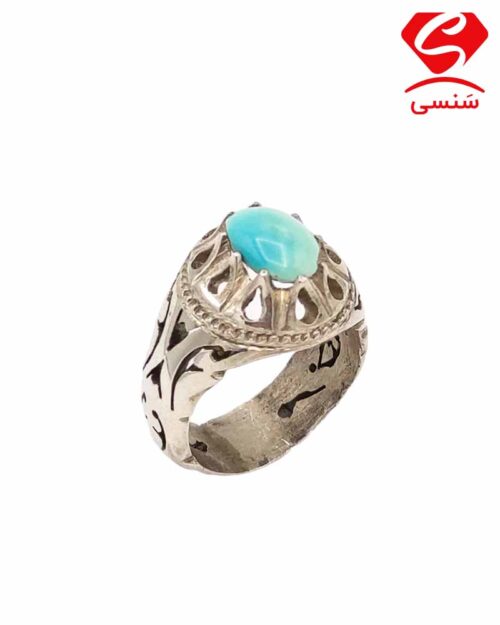انگشتر نقره فیروزه کد155