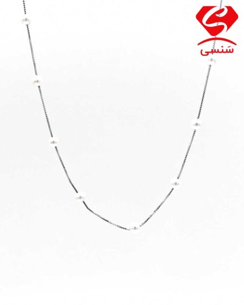گردنبند نقره مروارید